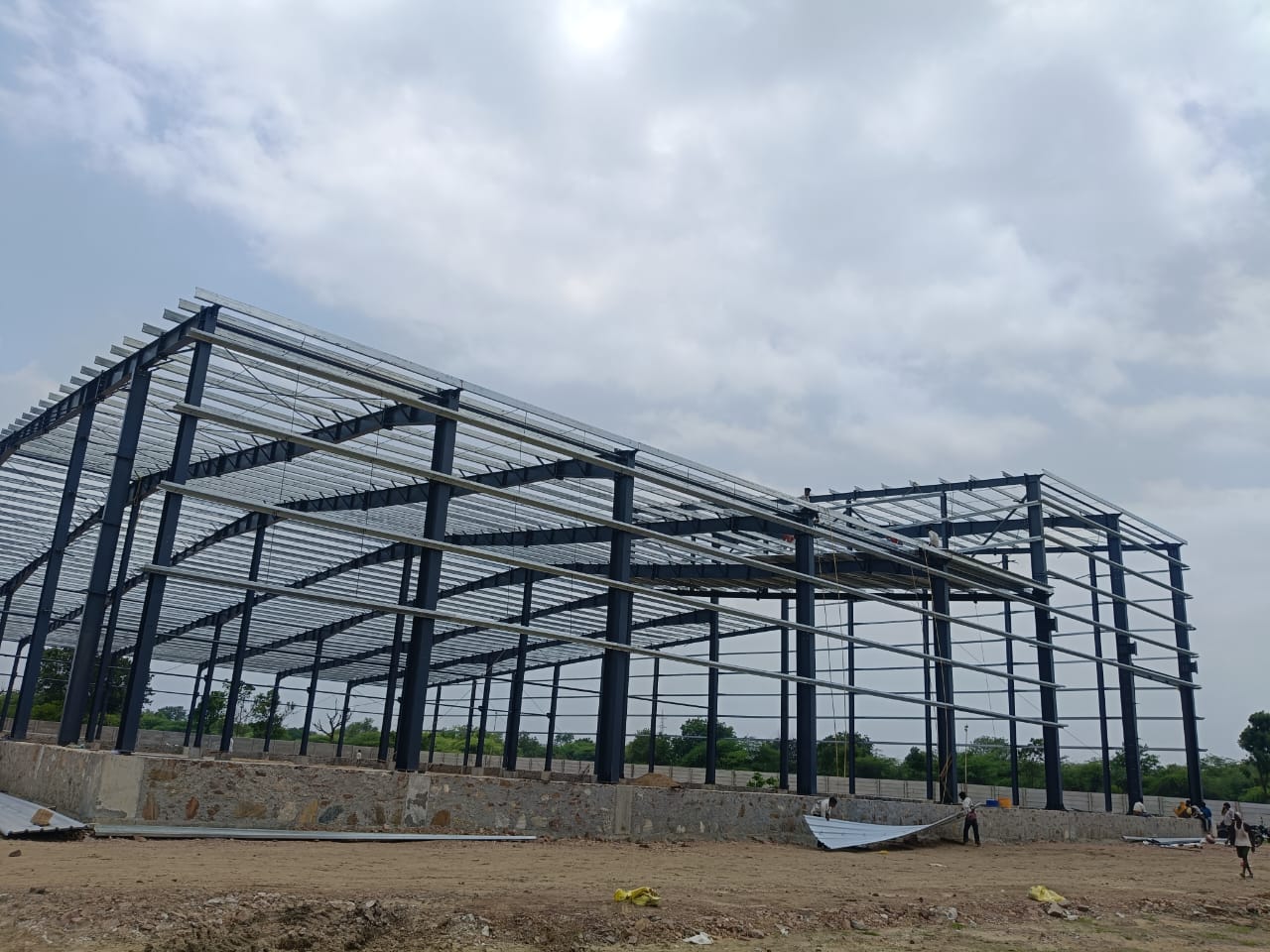 S L Jindal Industries Pvt. Ltd. Site Preparation