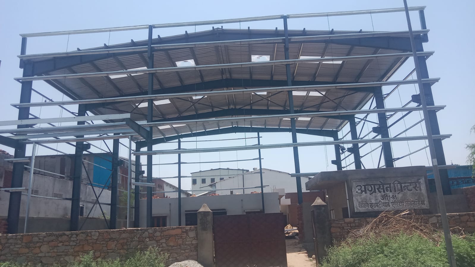 Prince Lamination Factory Shed Completed Building